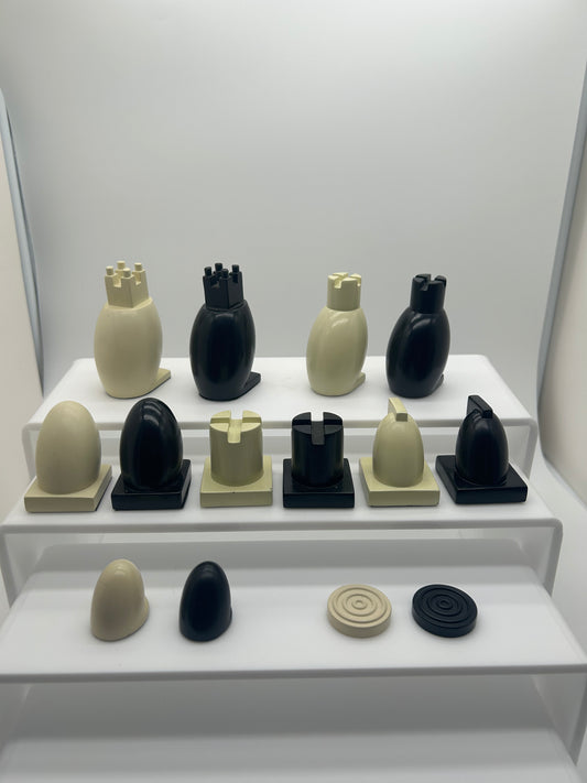 Michael Graves PostModern Original Chess & Checker Replacement Pieces