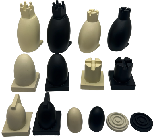 Michael Graves PostModern Large Chess & Checkers Replacement Pieces